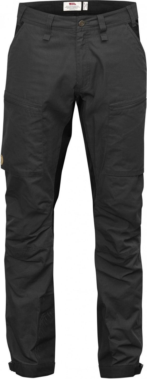 Fjällräven Abisko Lite Trekking Trousers Dark Grey / Black