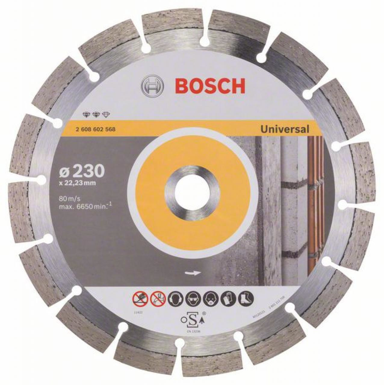 Bosch Disque diamant Expert for Universal Ø230 mm (2608602568)