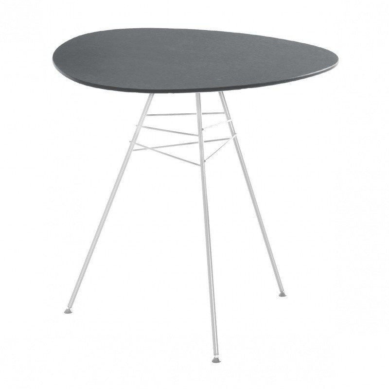 Arper Table triangulaire Leaf H74