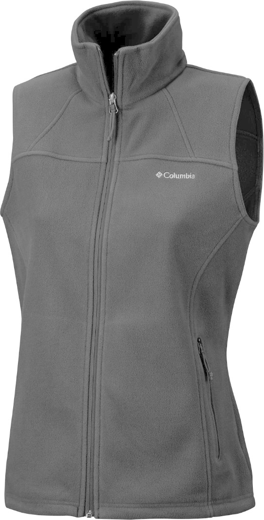 Columbia Women's Fast Trek Fleece Vest Black
