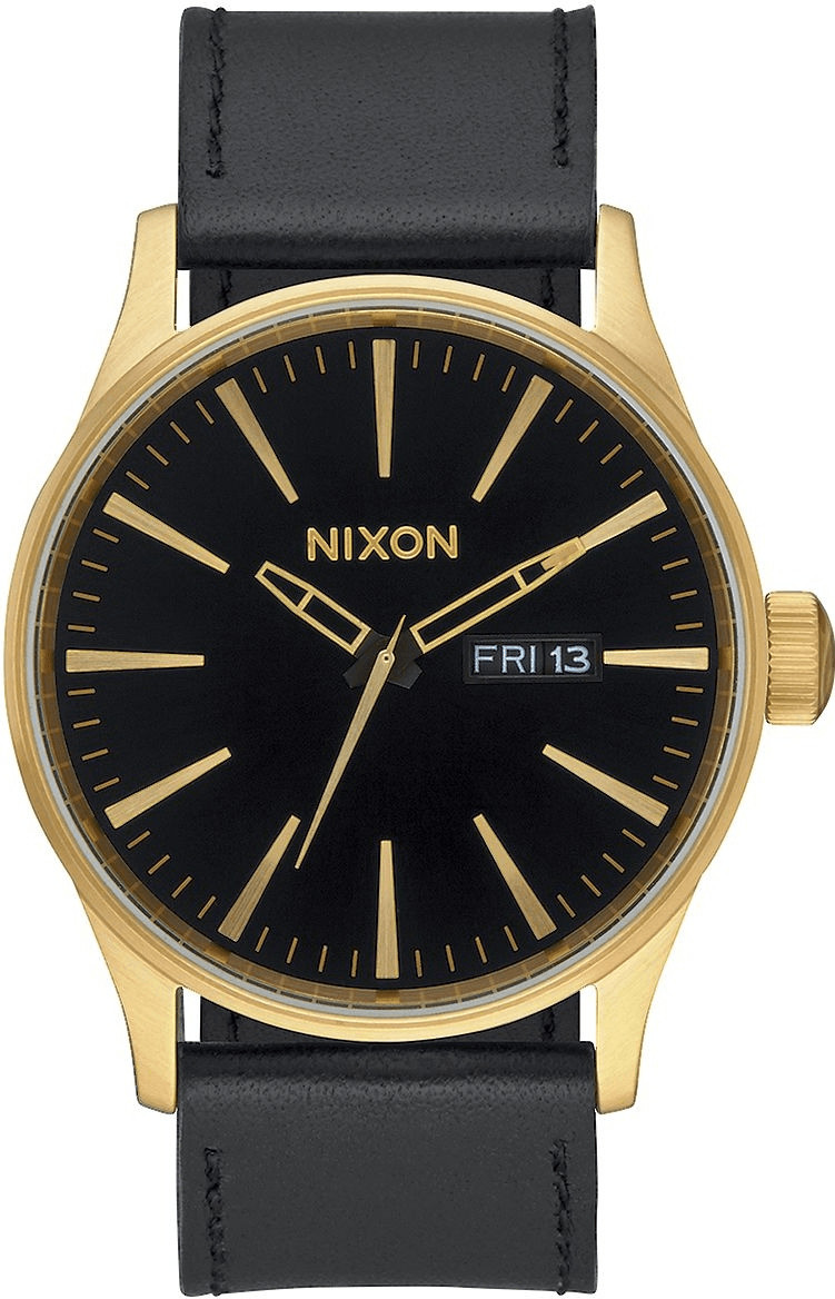 Nixon The Sentry Leather gold/black (A105-513)