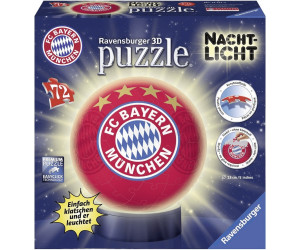 Ravensburger 3D Puzzle FC Bayern München 5 Sterne LED Nachtlicht 74tlg 121779 