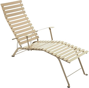 Fermob Chaise longue Bistro muscade