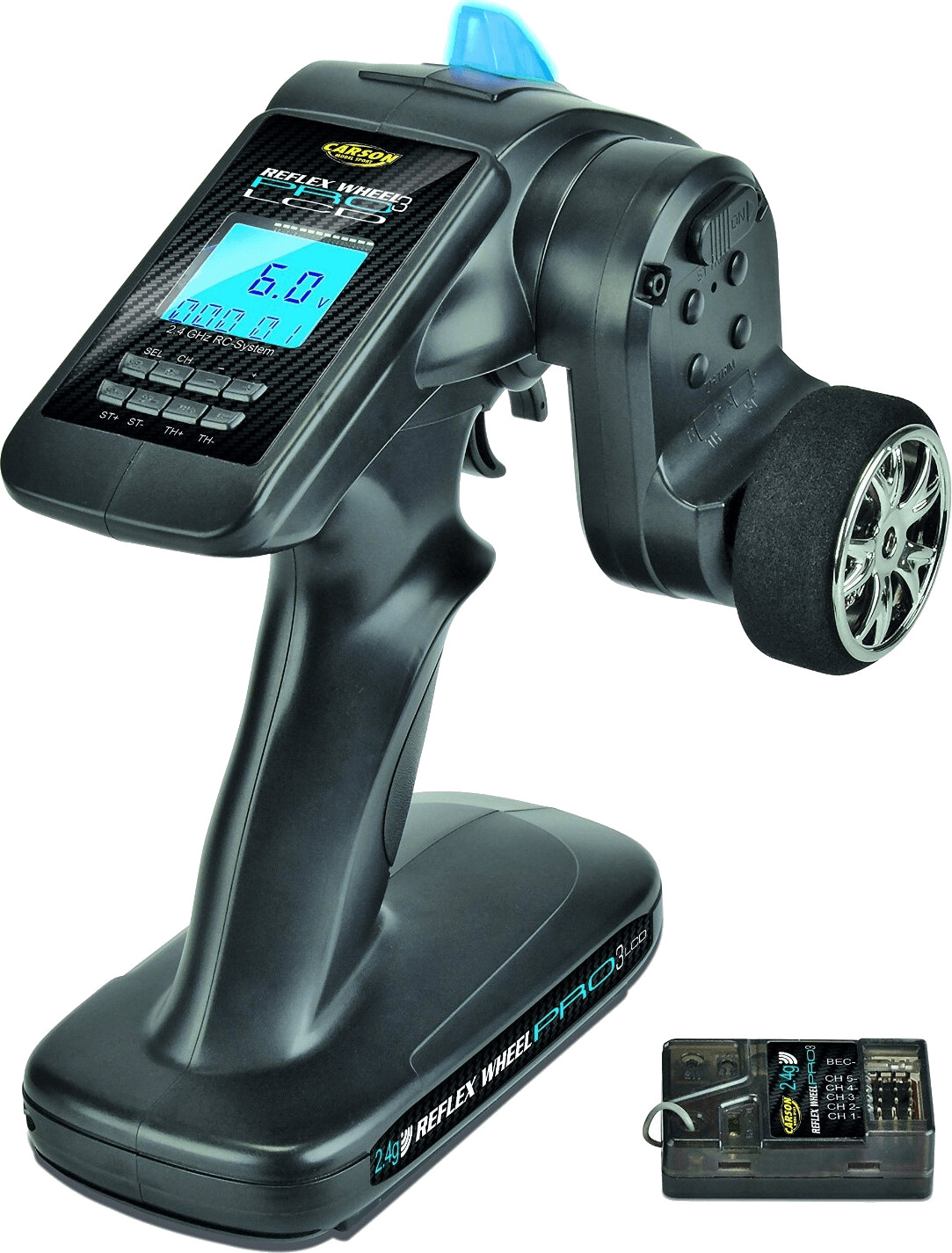 Carson Reflex Wheel Pro III LCD 2.4 GHz BEC