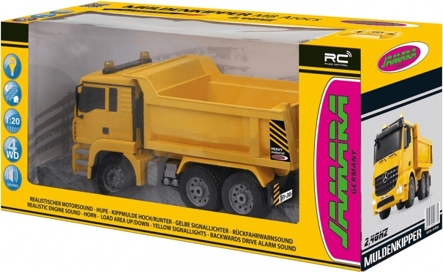 Jamara Camion benne Mercedes Arocs 1:20 2,4 GHz