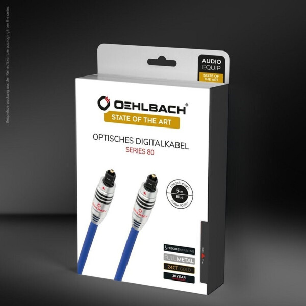 Oehlbach 1386 XXL® Series 80 Toslink (10m), Bild 4