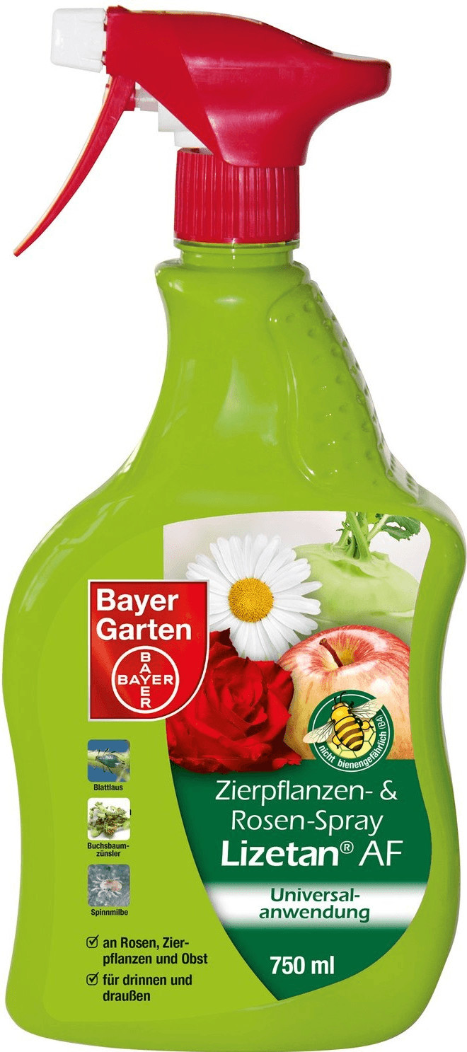 Bayer Garten Zierpflanzen-& Rosenspray Lizetan AF 750ml ab 9,99 €