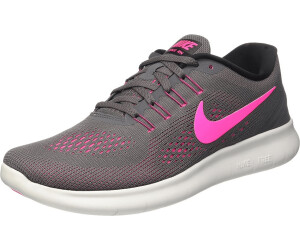 nike free gray and pink
