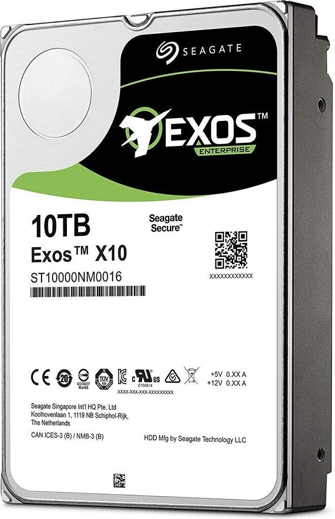 Seagate Enterprise Capacity He6 10 To (ST10000NM0016)