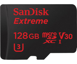 SanDisk Extreme microSDXC 128GB UHS-I U3 V30 (SDSQXVF-128G)