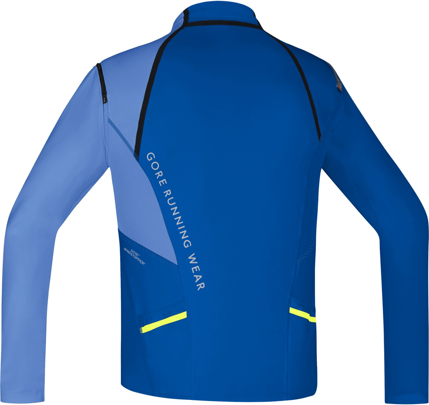 Gore Fusion Windstopper Soft Shell Zip-Off Shirt (SWZULT) brilliant blue/blizzard blue