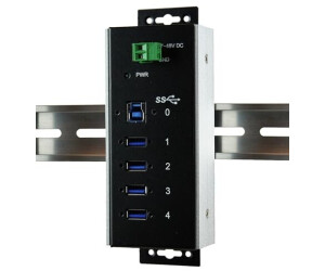 Exsys 4 Port USB 3.0 Hub (EX-1185HMVS-WT)