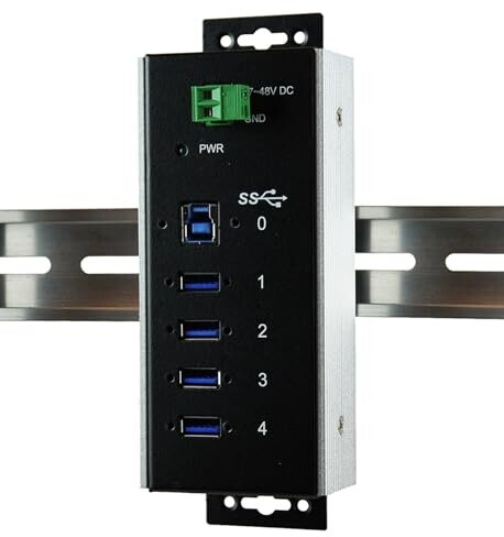 Exsys 4 Port USB 3.0 Hub (EX-1185HMVS-WT)