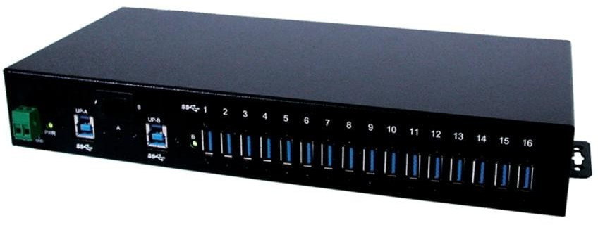 Exsys 16 Port USB 3.0 Hub (EX-1116HMVS)