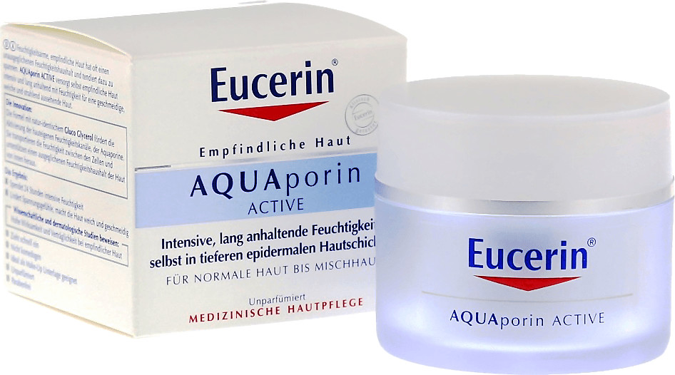 Eucerin AQUAporin Active Crème Hydratante Peaux Sèches 50ml