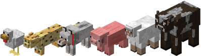 Giochi Preziosi Coffret 6 animaux Minecraft
