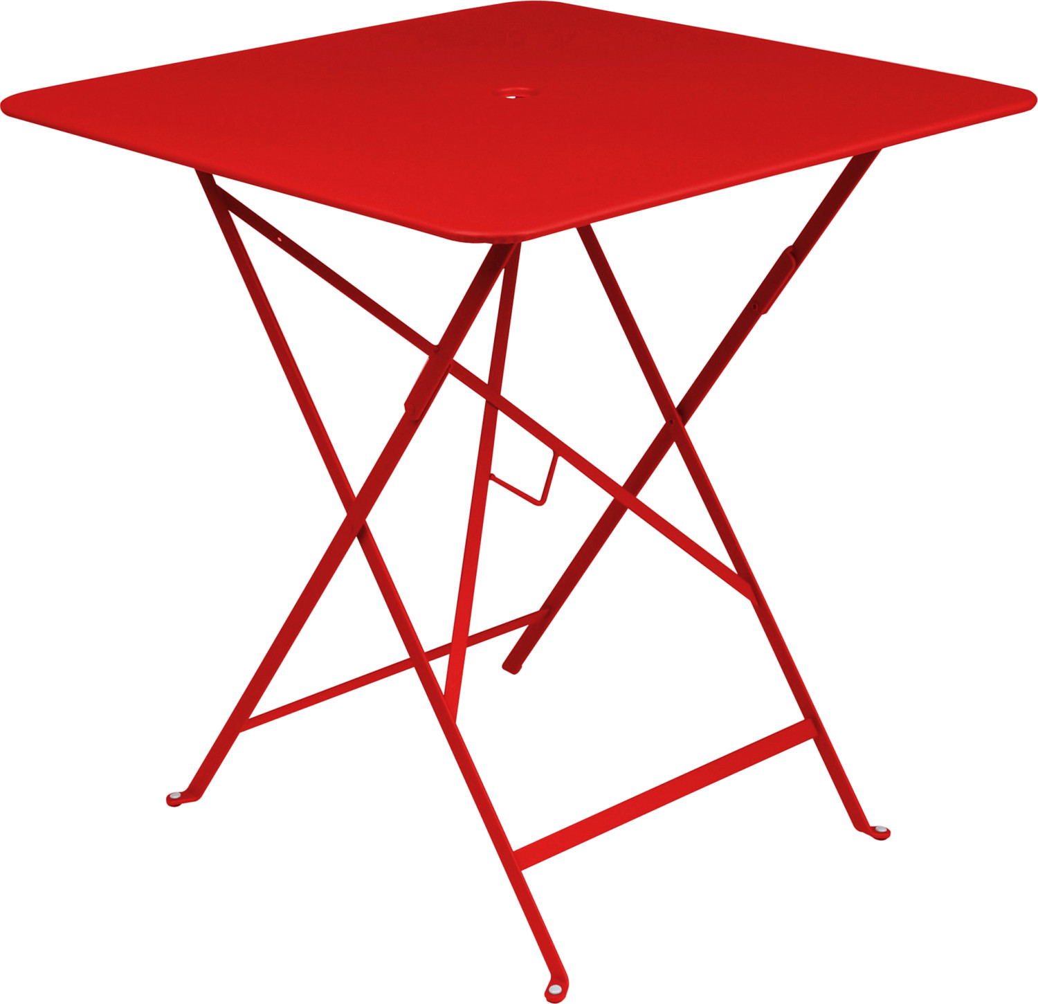 Fermob Table Bistro (71 x 71 cm) coquelicot