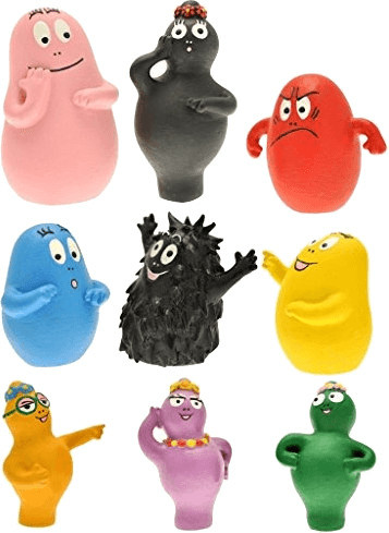 Plastoy Tubo Barbapapa expressions