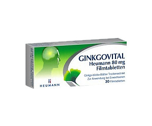 GINKGOVITAL Heumann 80 mg Filmtabletten (30 Stk.)