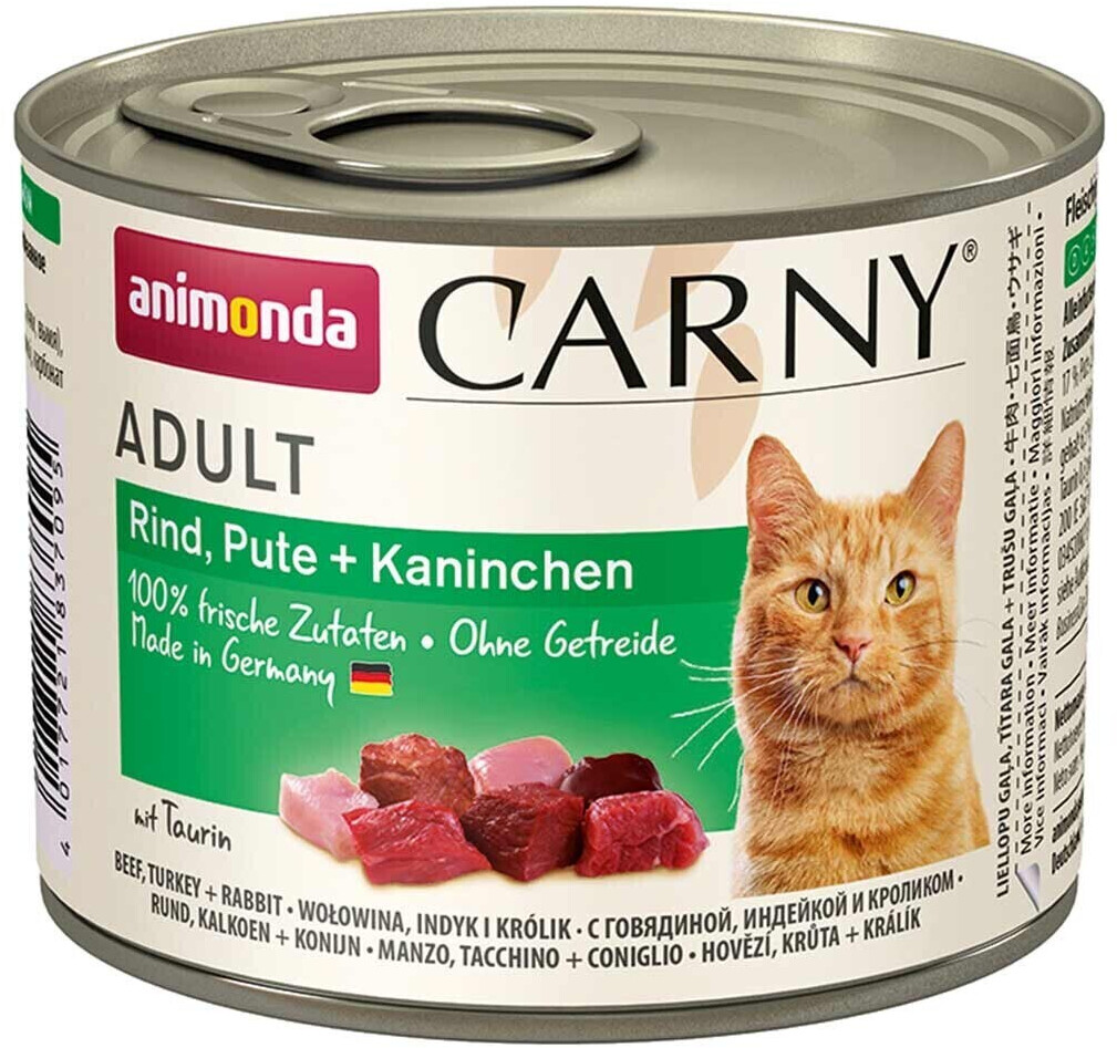 Animonda Carny Adult Beef, Turkey + Rabbit