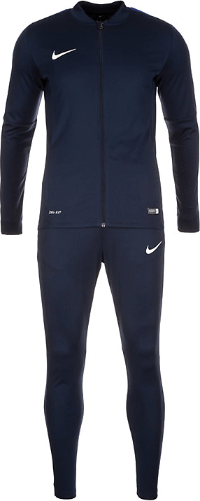 blue nike tracksuit