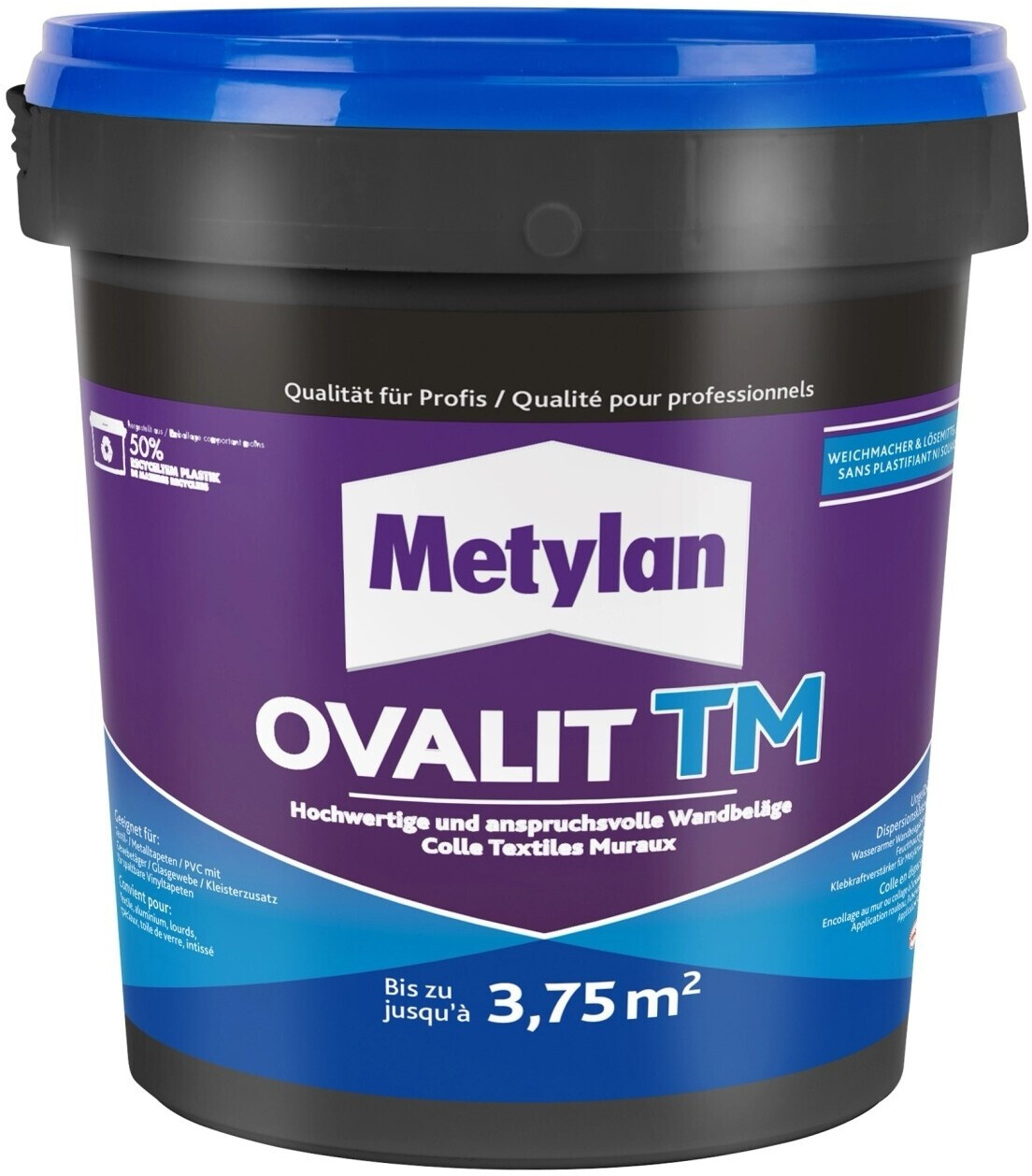 Metylan Colle Ovalit TM textiles muraux 750 g
