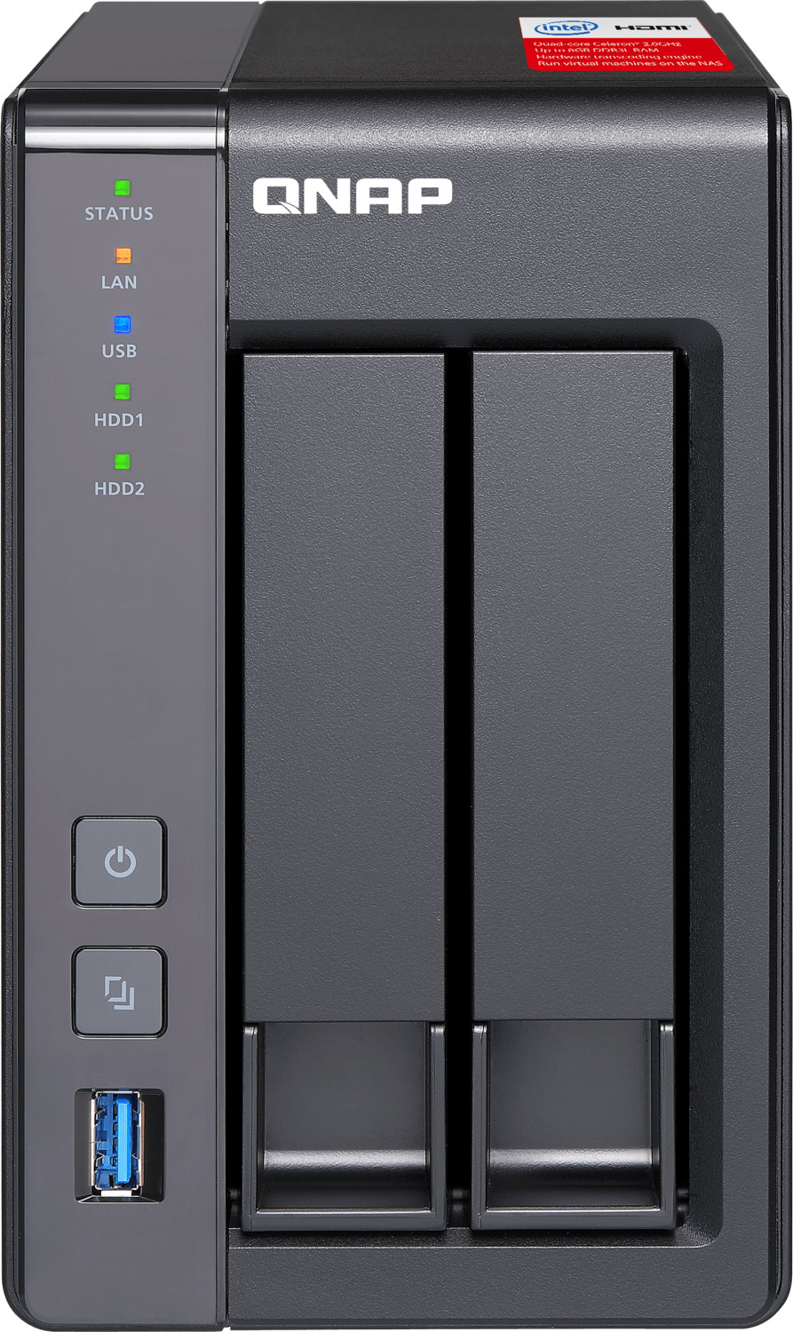 QNAP TS-251+ (2Go) 8To