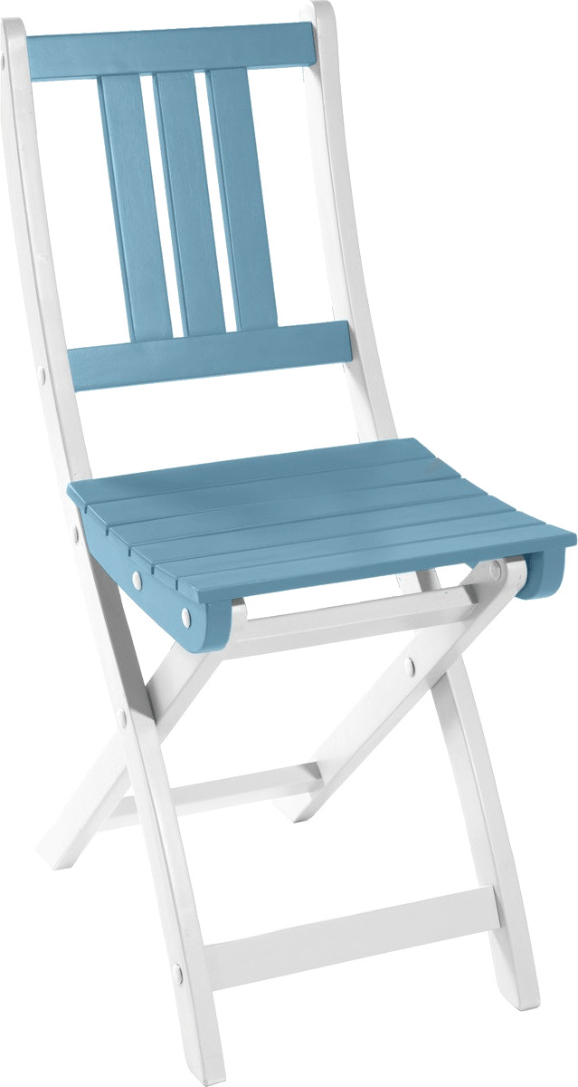 City Green Chaise pliante Burano bleu Sterling