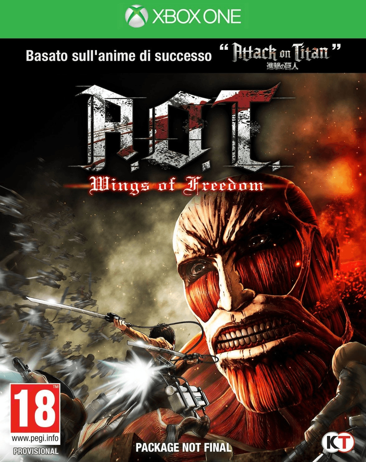 A.O.T Wings of Freedom (Xbox One)