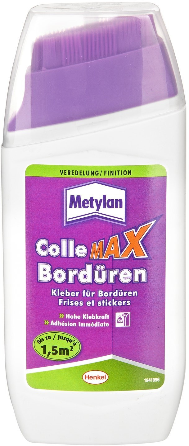 Metylan Colle Max spéciale frises et stickers 250 g