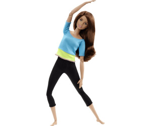 Barbie Made to Move Doll with 22 Flexible Joints & Long Wavy