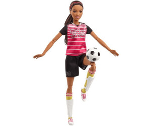 Barbie made to move poupée articulée fitness ultra flexible rousse avec  haut bleu et 22 points d'articulations, jouet pour enfant, dpp74 DPP74 -  Conforama