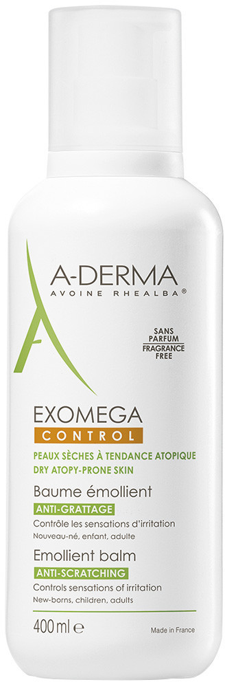 A-Derma Adherent Exomega Control Body Conditioner Emollient (400 ml)
