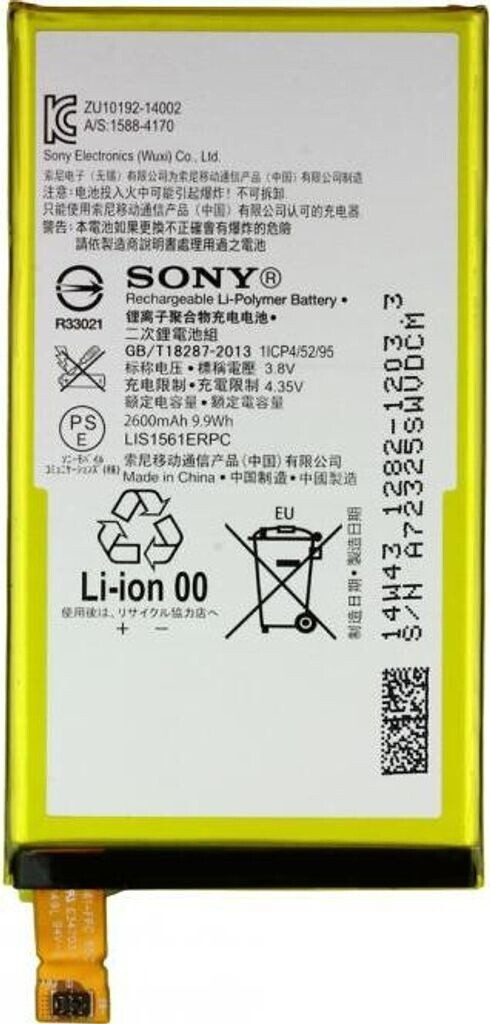 Sony Akku für Xperia Z3 Compact ab 6,90 € | Preisvergleich ...