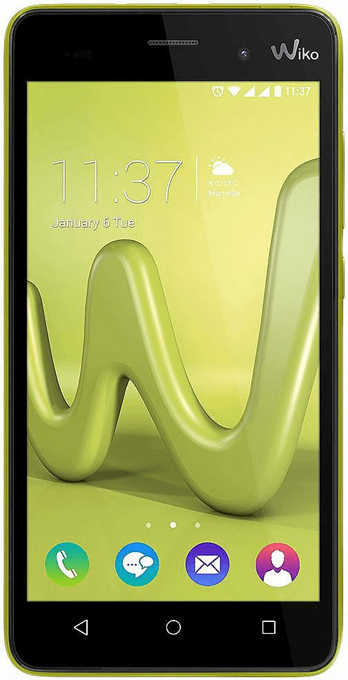 Wiko Lenny 3 citron vert