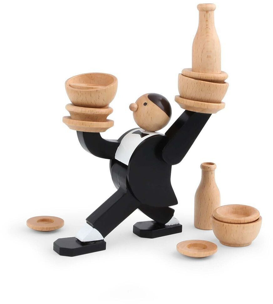 Kikkerland Busy Waiter Figurine