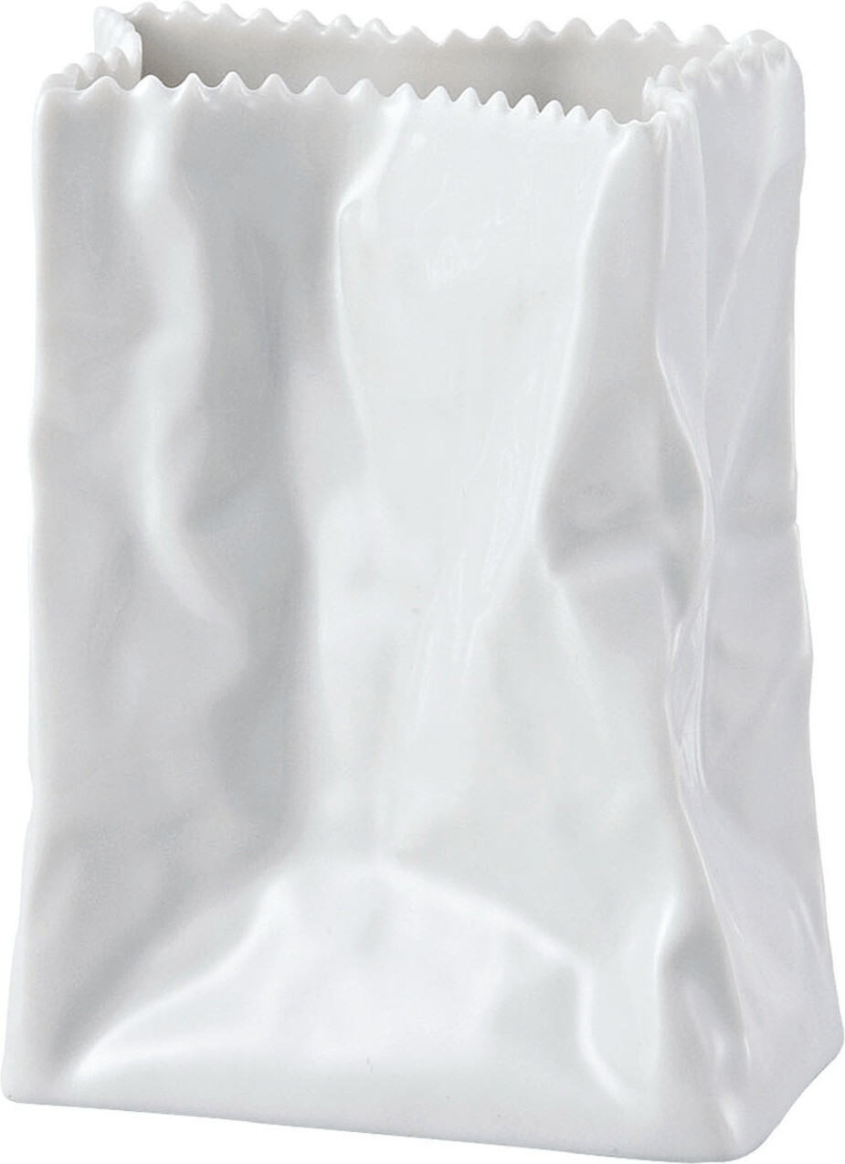 Rosenthal Vase en sac 10 cm blanc