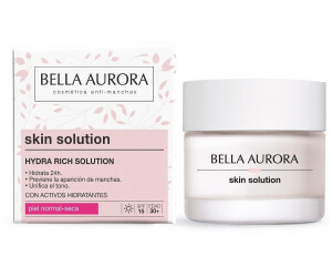 Bella aurora crema dia piel seca 50ml