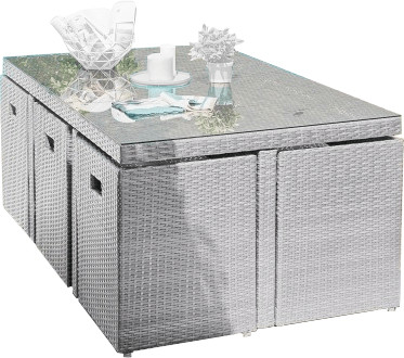 DCB Garden Ensemble encastrable 10 places gris