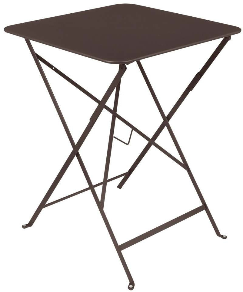 Fermob Table pliante Bistro 57x57 cm rouille