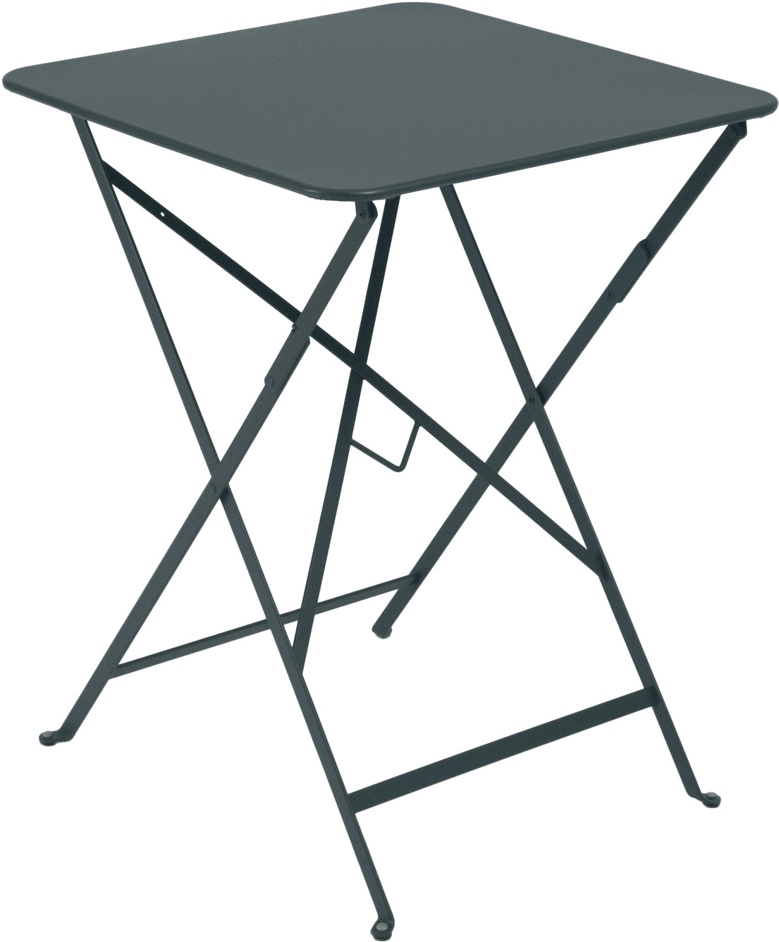 Fermob Table pliante Bistro 57x57 cm gris orage
