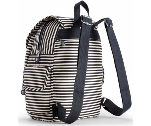 Kipling sales striped backpack