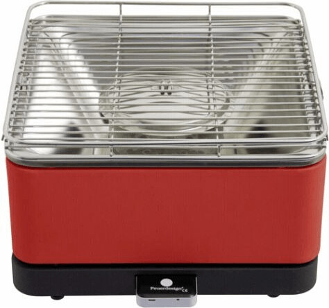 Feuerdesign Barbecue de table Teide rouge