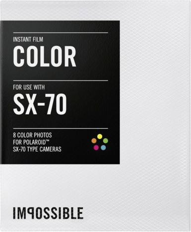 Impossible Polaroid SX-70 Color (white frame)