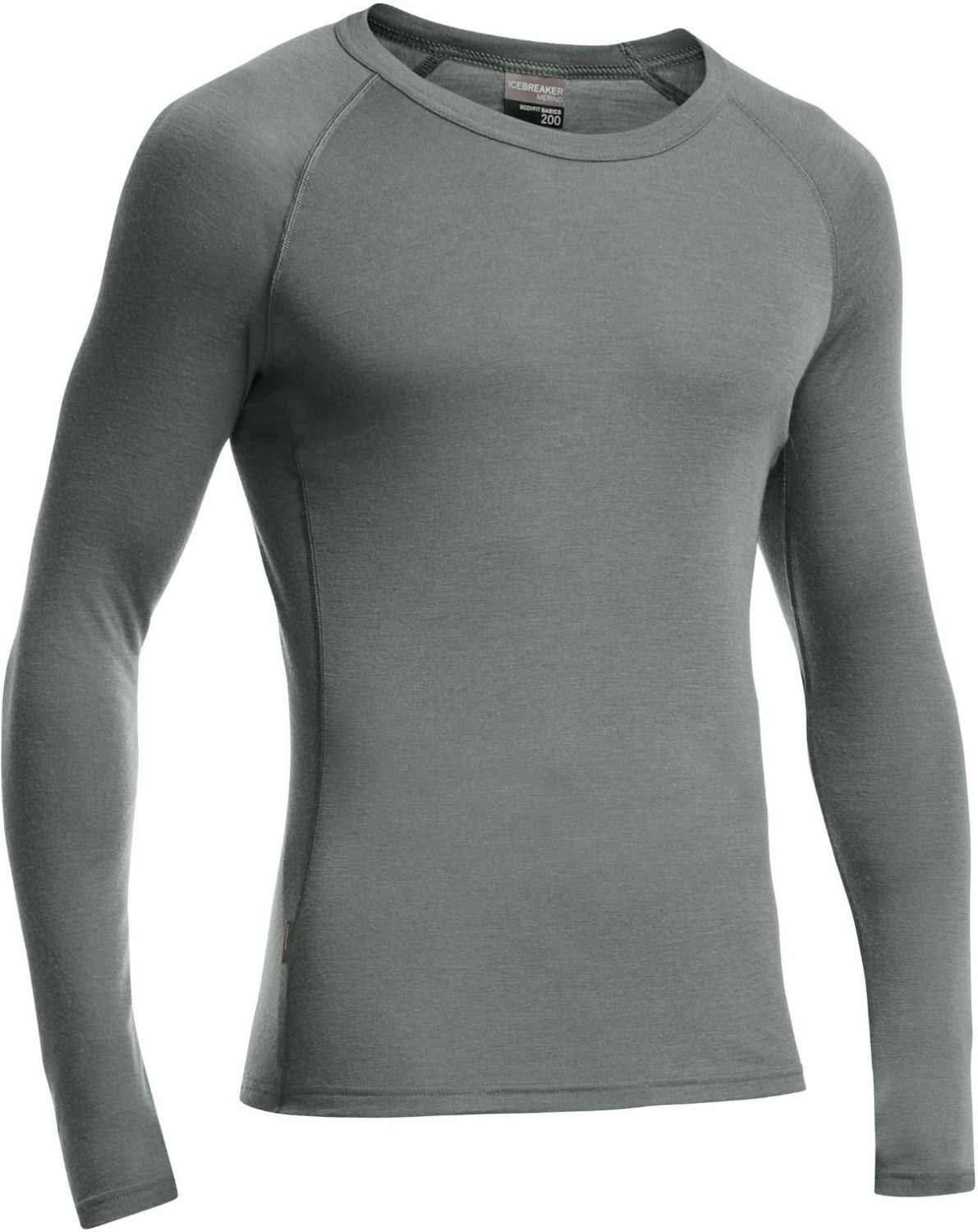 Icebreaker Everyday Long Sleeve Crewe Men metal