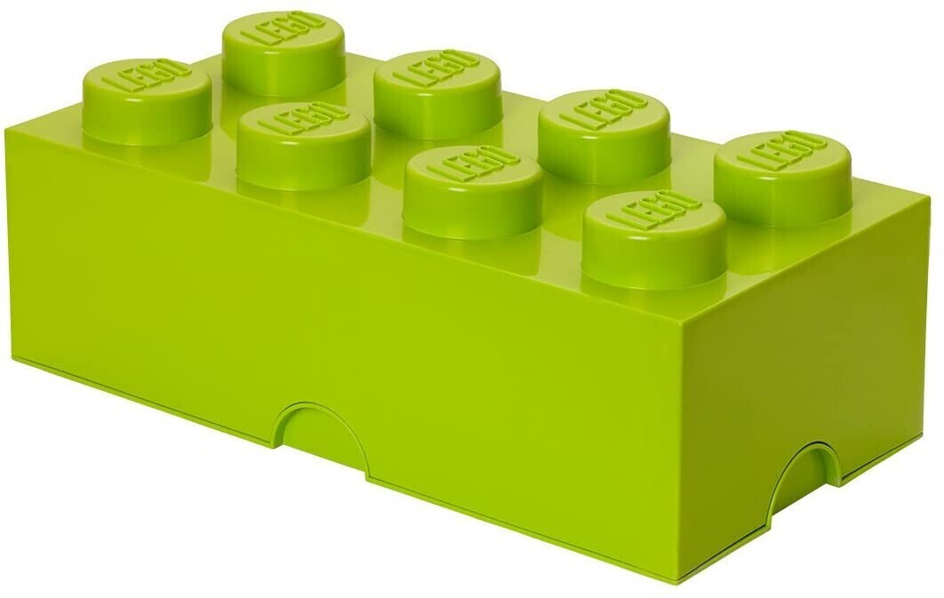Contenitore Portavivande Lego a 8 Bottoncini, Piccolo Contenitore o  Portamatite, Azzurro : : Cancelleria e prodotti per ufficio