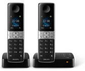 Philips D2501W/34 Téléphone sans fil Blanc