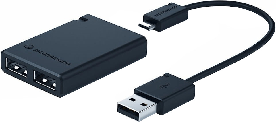 3Dconnexion 2 Port USB 2.0 Hub (3DX-700051)