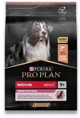 Purina Pro Plan OptiDerma Medium Adult Sensitive skin saumon (3 kg)