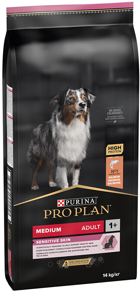 Purina Pro Plan Adult Medium Sensitive Skin OptiDerma ab 16 36 Preisvergleich bei idealo